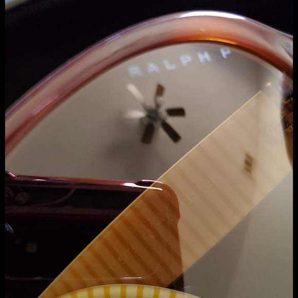 RALPH RALPH LAUREN brown tinted sunglasses with case tortoiseshell ladies retro - Picture 8 of 8